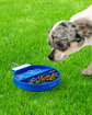 Prime Line Travel Pet Feeder Suction Mat royal OFSide