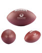 Prime Line Full-Size Synthetic Leather Promotional Football brown DecoFront