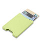 Prime Line Wheat Straw RFID Multi Card Case green ModelQrt