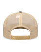 Pacific Headwear Eco Trucker Cap brown/ khk/ brwn ModelBack