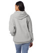 Hanes Unisex Ecosmart Pullover Hooded Sweatshirt ash ModelBack