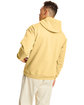 Hanes Unisex Ecosmart Pullover Hooded Sweatshirt athletic gold ModelBack