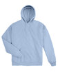 Hanes Unisex Ecosmart Pullover Hooded Sweatshirt light blue FlatFront