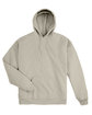 Hanes Unisex Ecosmart Pullover Hooded Sweatshirt sand FlatFront