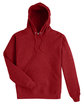 Hanes Unisex Ecosmart Pullover Hooded Sweatshirt red pepper hthr FlatFront