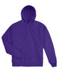 Hanes Unisex Ecosmart Pullover Hooded Sweatshirt purple FlatFront