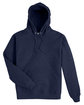 Hanes Unisex Ecosmart Pullover Hooded Sweatshirt heather navy FlatFront