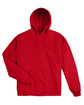 Hanes Unisex Ecosmart Pullover Hooded Sweatshirt athletic red FlatFront