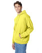 Hanes Unisex Ecosmart Pullover Hooded Sweatshirt yellow ModelQrt