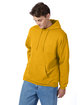 Hanes Unisex Ecosmart Pullover Hooded Sweatshirt gold ModelQrt