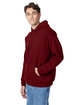 Hanes Unisex Ecosmart Pullover Hooded Sweatshirt athltc cardinal ModelQrt