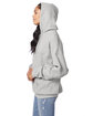 Hanes Unisex Ecosmart Pullover Hooded Sweatshirt ash ModelSide