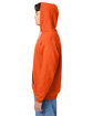 Hanes Unisex Ecosmart Pullover Hooded Sweatshirt orange ModelSide