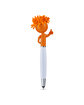 MopToppers Thumbs Up Screen Cleaner With Stylus Pen orange ModelBack