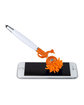 MopToppers Thumbs Up Screen Cleaner With Stylus Pen orange ModelQrt