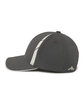 Pacific Headwear Coolcore Sideline Cap graphite/ white ModelSide