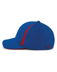 Pacific Headwear Coolcore Sideline Cap royal/ red ModelSide