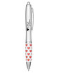 Prime Line Emissary Click Pen - Heart silver DecoFront