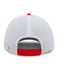 Pacific Headwear Air Mesh Sideline Cap red/ white/ red ModelBack