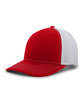 Pacific Headwear Air Mesh Sideline Cap red/ white/ red ModelQrt