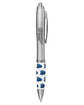 Prime Line Police Officer Hat Ballpoint Pen silver DecoFront