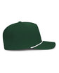 Pacific Headwear Weekender Cap dark green/ wht ModelSide