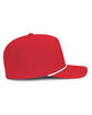 Pacific Headwear Weekender Cap red/ white ModelSide