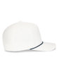 Pacific Headwear Weekender Cap white/ navy/ wht ModelSide