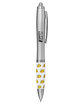 Prime Line Emissary Hard Hat Click Pen silver DecoFront