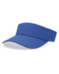 Pacific Headwear Perforated Coolcore Visor royal/ white ModelQrt