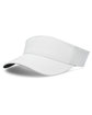 Pacific Headwear Perforated Coolcore Visor white/ black ModelQrt