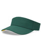 Pacific Headwear Perforated Coolcore Visor dr green/ gold ModelQrt