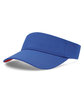 Pacific Headwear Perforated Coolcore Visor royal/ red ModelQrt