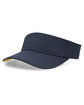 Pacific Headwear Perforated Coolcore Visor navy/ gold ModelQrt