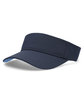 Pacific Headwear Perforated Coolcore Visor navy/ columb blu ModelQrt