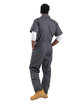 Berne Men's Axle Short Sleeve Coverall charcoal ModelBack