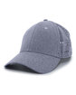 Pacific Headwear Perforated Cap chambray heather ModelQrt