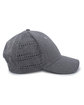 Pacific Headwear Perforated Cap grey heather ModelSide