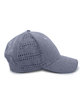 Pacific Headwear Perforated Cap chambray heather ModelSide