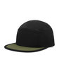 Pacific Headwear Packable Camper Cap black/ loden ModelQrt