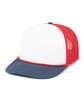 Pacific Headwear Foamie Fresh Trucker Cap white/ red/ navy ModelQrt
