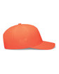 Pacific Headwear Water-Repellent Outdoor Cap blaze orange ModelSide