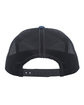 Pacific Headwear Arch Trucker Snapback Cap h gry/ sl bl/ bk ModelBack