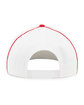 Pacific Headwear Momentum Team Cap white/ red ModelBack