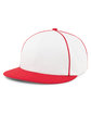 Pacific Headwear Momentum Team Cap white/ red ModelQrt