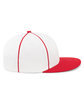 Pacific Headwear Momentum Team Cap white/ red ModelSide