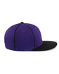 Pacific Headwear Momentum Team Cap purple/ black ModelSide