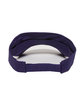 Outdoor Cap Premium Performance Visor purple ModelBack