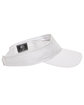 Outdoor Cap Premium Performance Visor white ModelSide