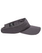 Outdoor Cap Premium Performance Visor charcoal ModelSide